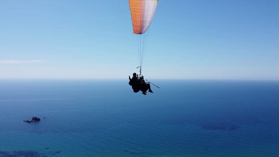 Corfu: Paragliding Tandem Flight Above Pelekas Town - Transportation around Vaatos and the meeting point you should find