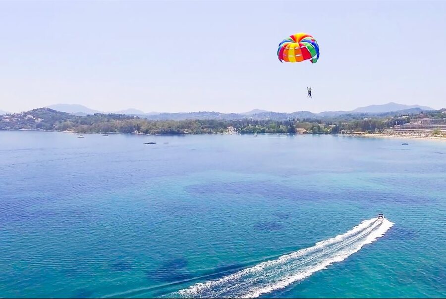 Corfu: Parasailing Adventure Near Corfu Town - Where Dassia fits in, and why the views are so good