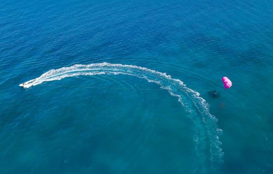 Corfu: Parasailing Experience for 2 in Sidari - Where You Meet: Finding Sidari Watersports by the Harbor Area