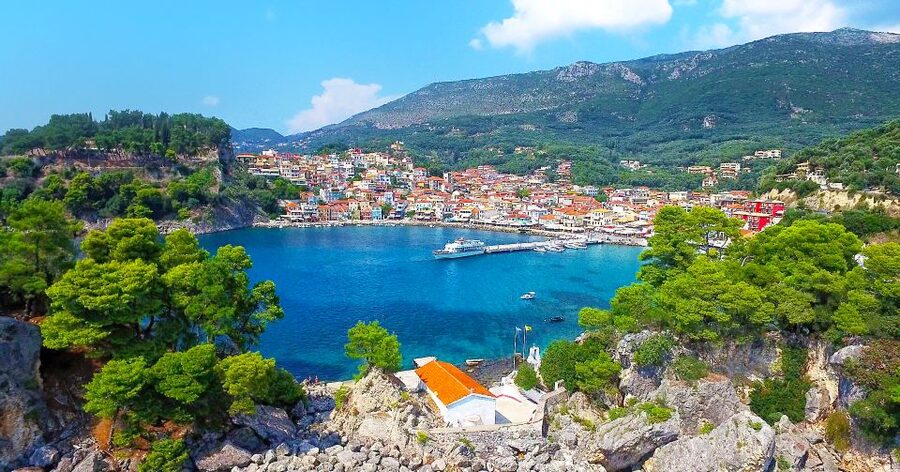 Corfu: Parga, Sivota and Blue Lagoon Full-Day Boat Cruise - From Corfu Town to the mainland, with morning details that matter