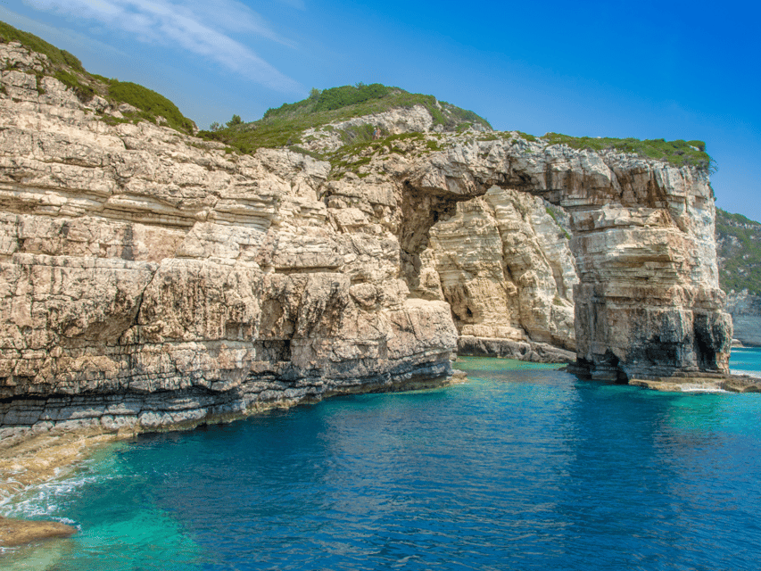 Corfu: Paxos Island Full-Day Cruise with Blue Caves - Paxos Town Time in Gaios: Narrow Streets, Shopping, and Yacht Views