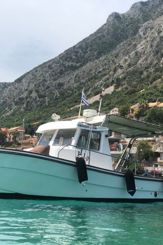 Corfu: Private Boat Tour - Vido Island: Swim and Snorkel in Water That Looks Like It Has No End