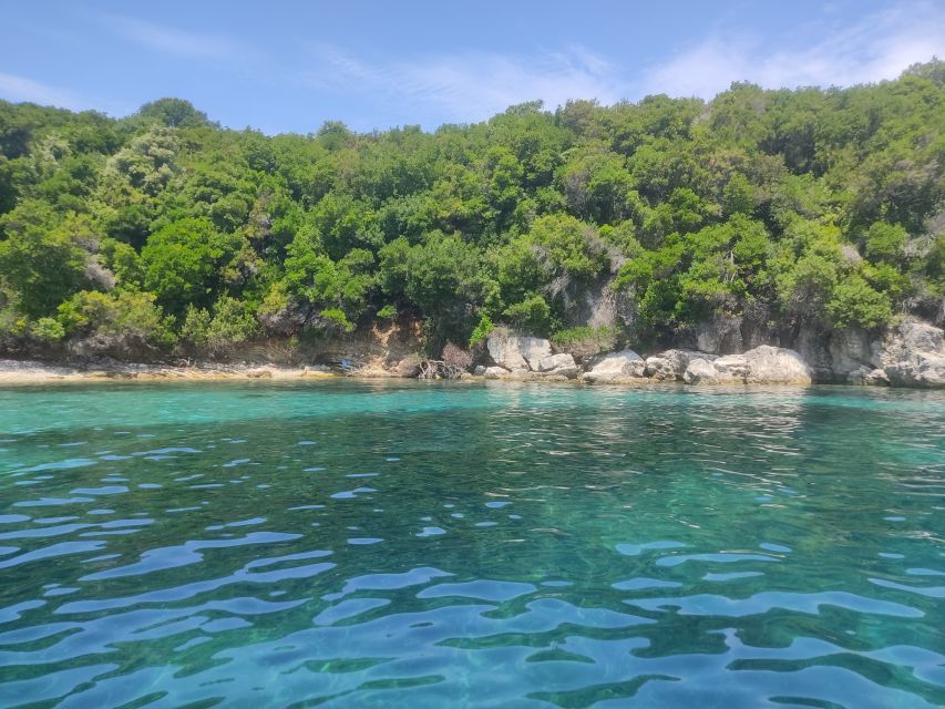 Corfu: Private Boat Tour - The 8-Hour Option: Northeast Coast Caves and a Seaside Lunch Stop