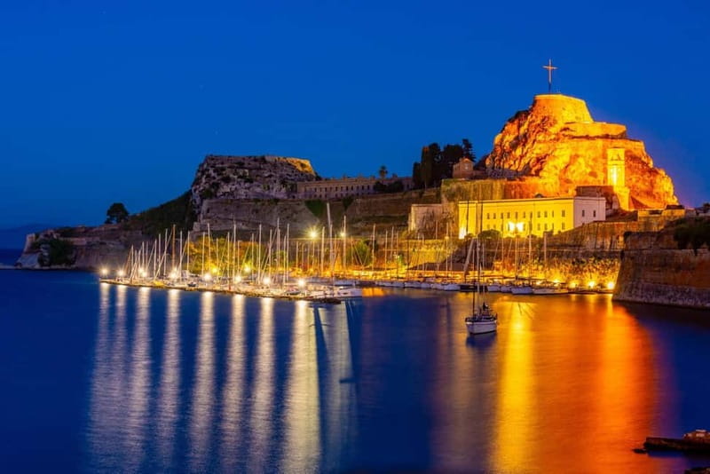 Corfu Sunset Cruise Escape with live DJ, drinks and snacks - Why a Corfu sunset cruise works so well near Mouse Island