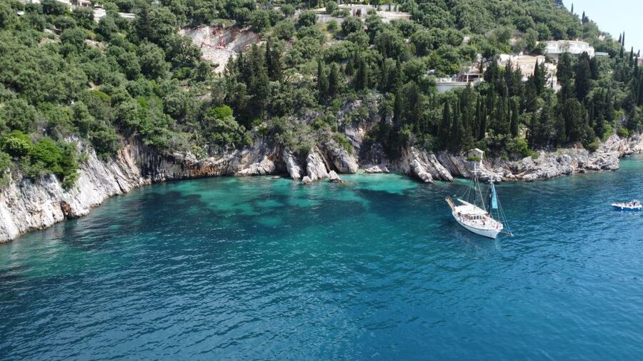 Corfu Town: Full-Day Cruise with Lunch, Drinks & Swim Stops - Peristeres Lighthouse Views Before Returning to Corfu Town