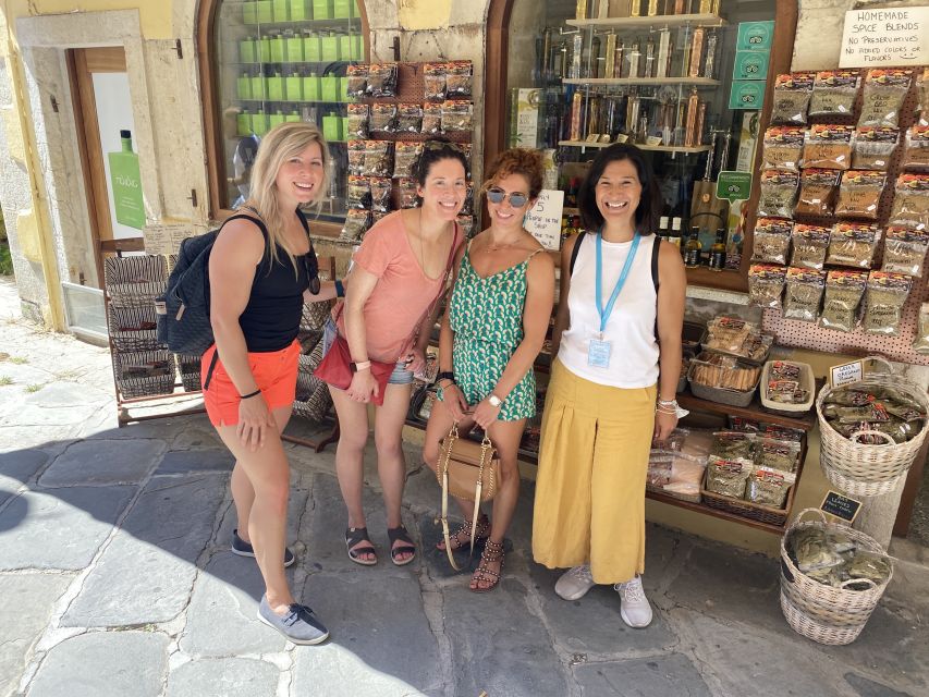 Corfu Town: Guided Walking Tour and Local Food Tastings - The flavor stops: spices, olive oil, and locally produced clues