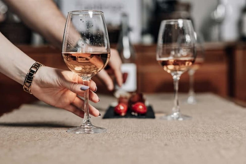 Corfu: Wine Tasting with 5 native grape varieties. - Greek cheese, cold cuts, olives, and bread make the wines easier to understand