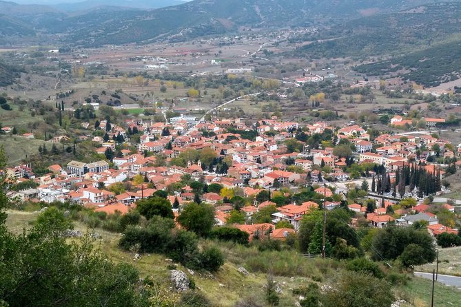 Corinth, Cave of Lakes, Odontotos Railway Private Tour with Greek Lunch Included - Nemea winery option: a great choice, but it changes your morning