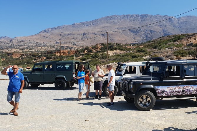 Cretan Safari – 4x4 Adventure to Preveli Beach with Lunch - Spili and its lion-head fountain: where a quick hour turns into a nice pause