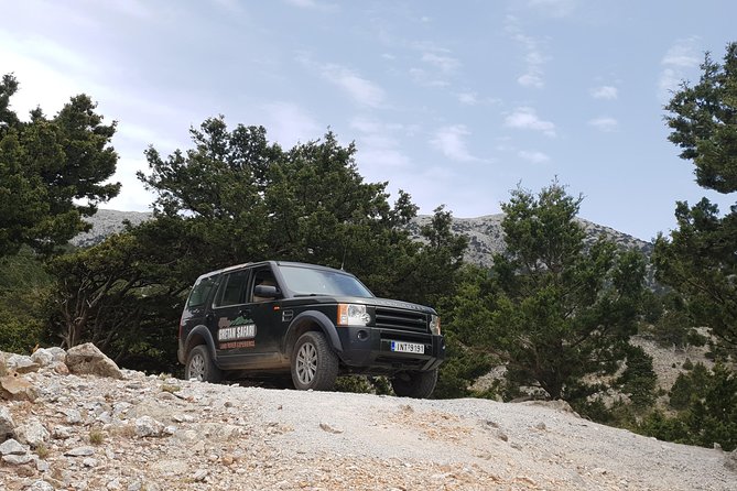 Cretan Safari – 4x4 Adventure to Preveli Beach with Lunch - Prasses Gorge and Potamon Dam: short nature breaks with big scenery payoffs