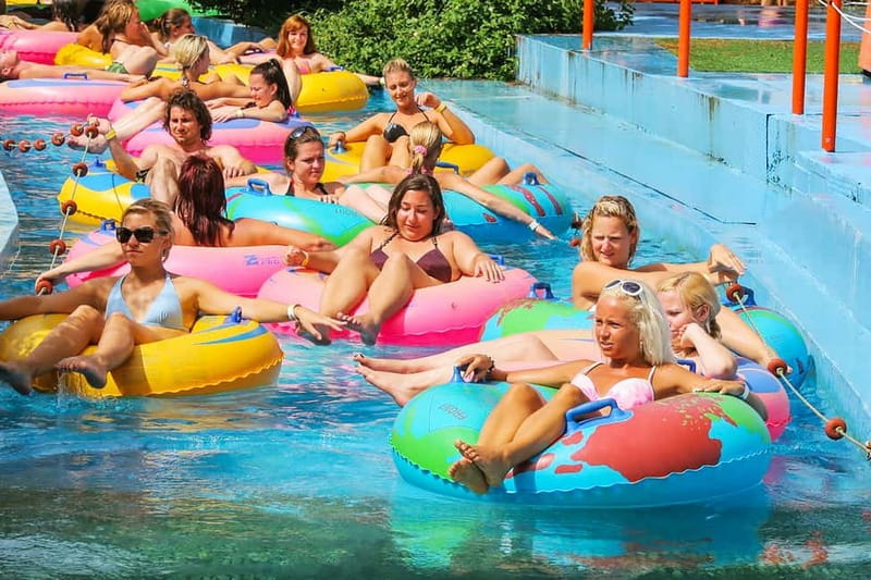 Crete: Acqua Plus Water Park Entrance with Transfer & Lunch - Inside the Park: Slides, Lazy River, Hydrotube, and the Main Pool