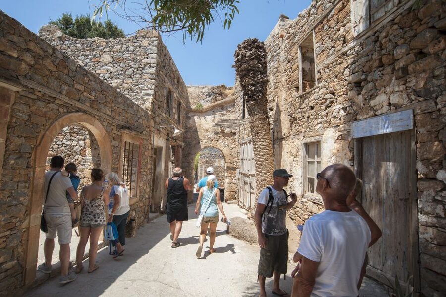 Crete: Agios Nikolaos, Plaka and Spinalonga Island Tour - Plaka fishing village: lunch and a swim with the right timing