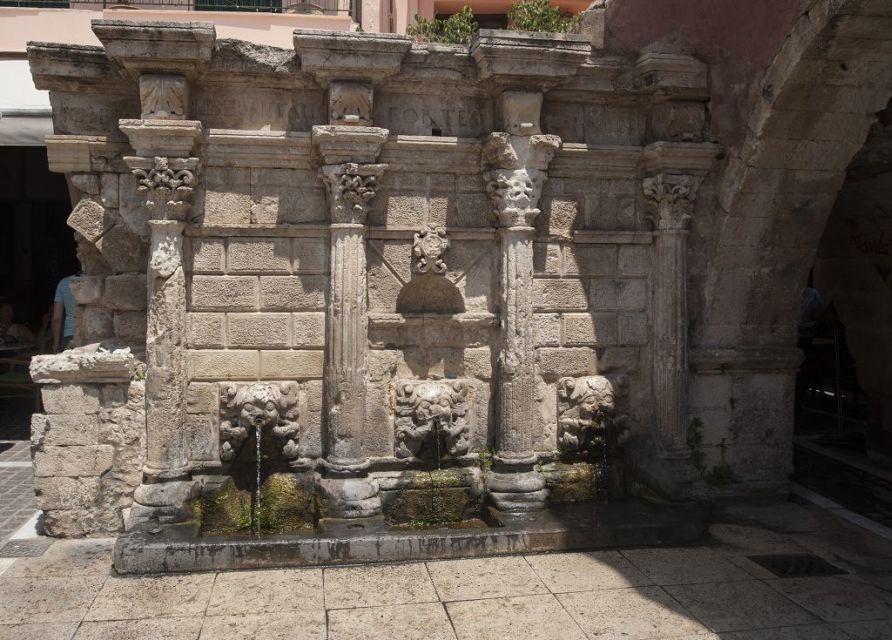 Crete: Chania, Lake Kournas and Rethymno Tour - Rethymno’s Old Town Domes, Minarets, and the Venetian Fortress