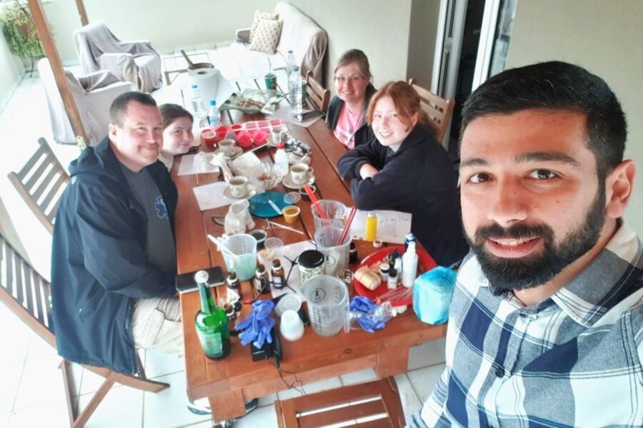 Crete: Create Your Own Traditional Cretan Soap - Michail Vlachou 27 meetup, plus a short viewpoint pause