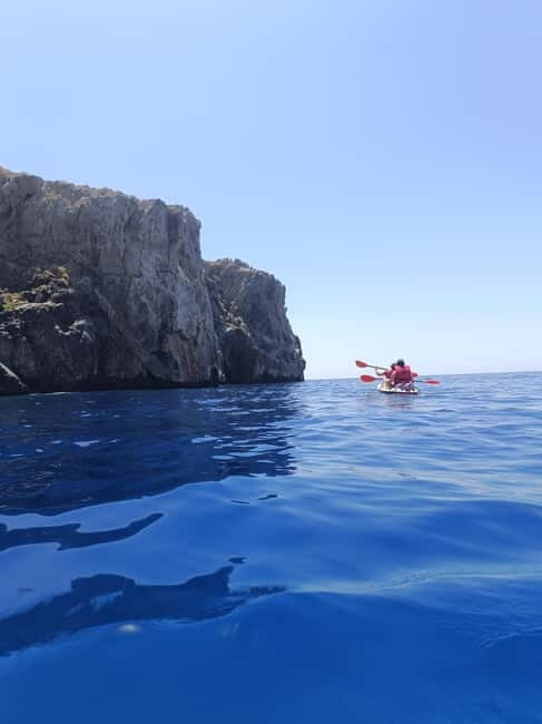 Crete: Discover the South Shores of Crete by Kayak - The paddle out: open sea, caves, and Greek myth talk