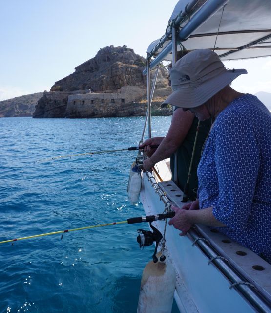 Crete: Fishing & Swimming Boat Cruise with Lunch & Drinks - The Hands-On Fishing Lesson: Rods, Bait, and Catching Time