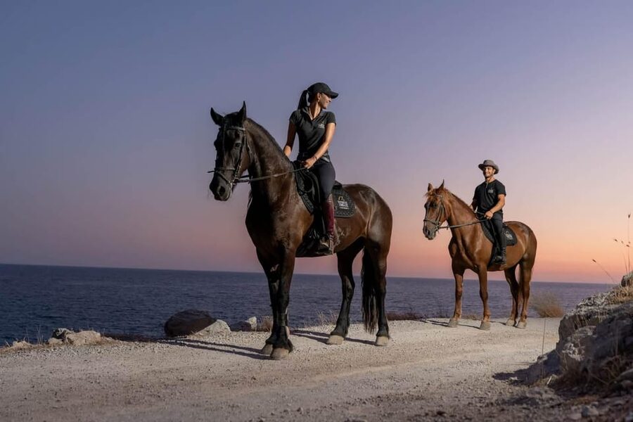 Crete Horse Riding: Mesmerising Sunset Ride - Guides, horses, and safety: the stuff that makes or breaks the ride