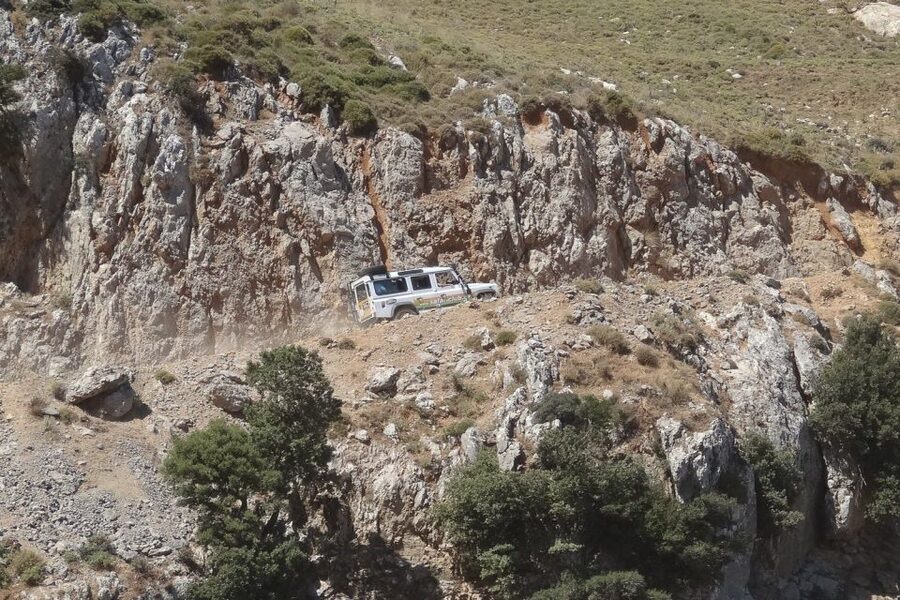 Crete: Land Rover Safari on Minoan Route - Seli photos, Krassi’s ancient tree, and the coast finale