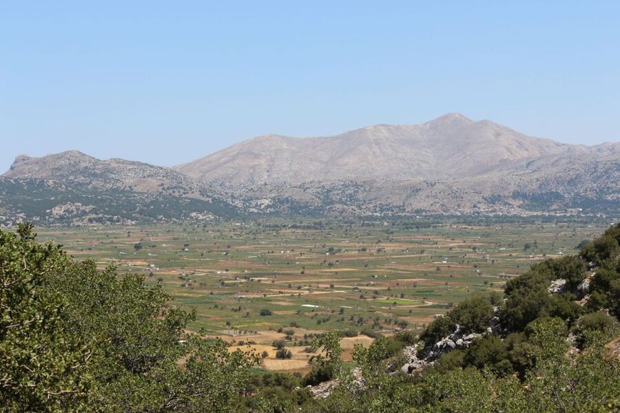 Crete: Land Rover Safari Through the Plateaus - The return route: olive groves and coast views with deep blue water
