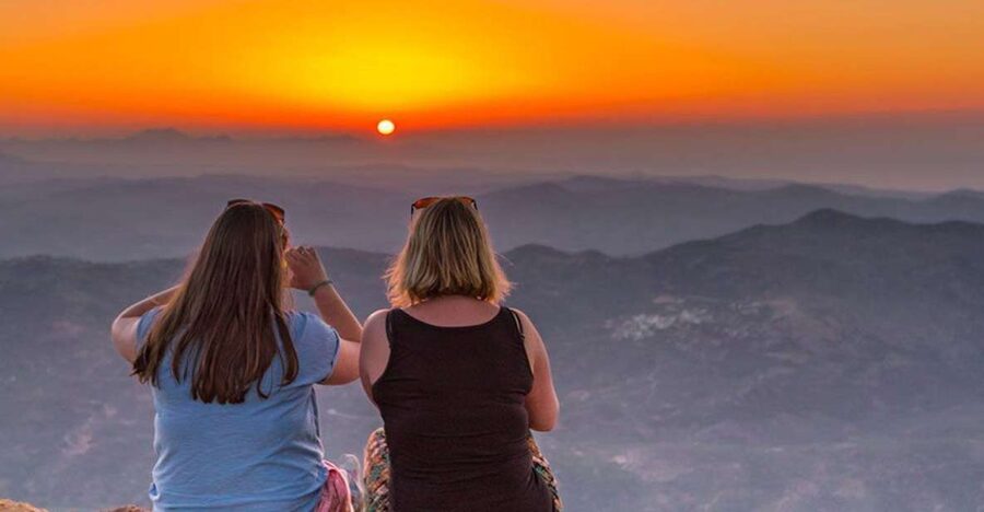 Crete: Land Rover Safari with Sunset Viewing, Dinner, & Wine - Prosecco and fruit at the high point: the real sunset payoff