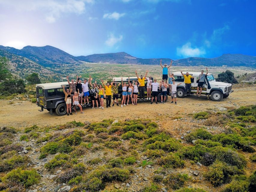 Crete: Lasithi Plateau and Cave of Zeus Off-Road Safari Tour - Aposelemis Dam and Sfendili: the story behind submerged stone
