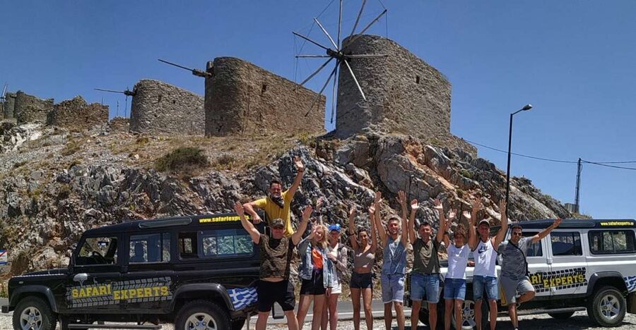 Crete: Lasithi Plateau and Cave of Zeus Off-Road Safari Tour - Embassa gorge driving: where the bumpy part becomes the fun