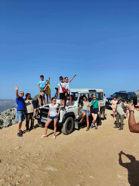 Crete: Lasithi Plateau Zeus Cave Guided Jeep Safari Tour - Pickup coverage across Crete and how the day stays smooth
