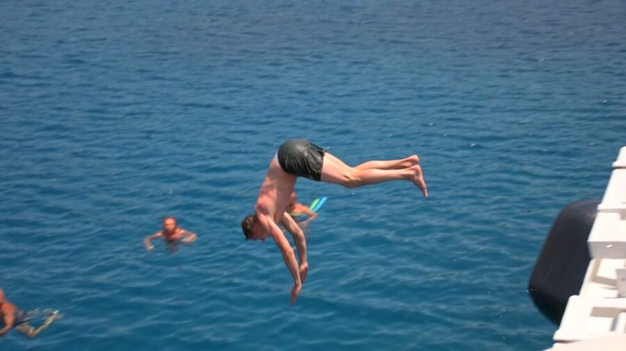 Crete: Mirabello Bay Cruise with Onboard Cocktail - Kolokytha Beach: Your First Long Swim in Crystal Water