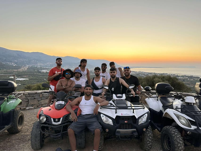 Crete: Off-Road Quad Safari Evening Tour with Hotel Transfer - Setup and Safety: The ATV Basics That Make Beginner Riders Comfortable