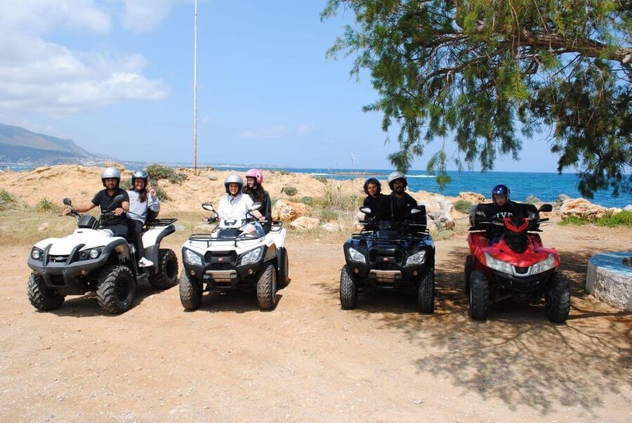 Crete: Off-Road Quad Safari Evening Tour with Hotel Transfer - Sissi by Dirt Road: Narrow Streets, Sea-View Energy