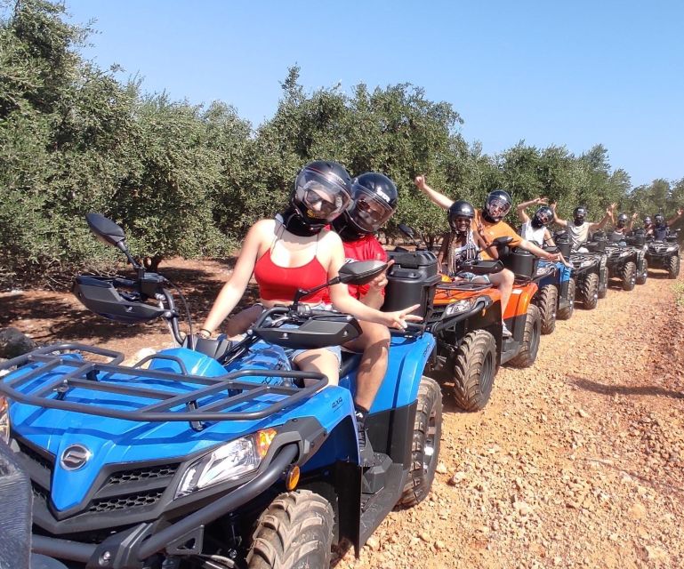 Crete: Off-Road Quad Safari with Lunch/Dinner - Olive groves and an olive oil factory you can actually learn from
