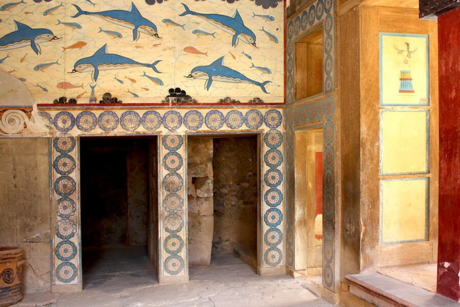 Crete: Palace of Knossos E-Ticket and Audio Guide - Mount Juktas viewpoints: framing the ruins like a scene