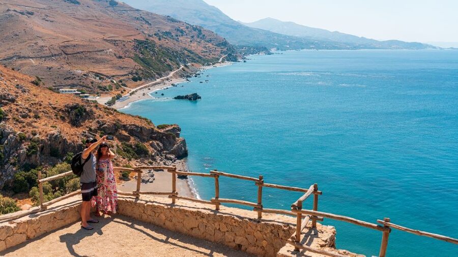 Crete: Preveli Tropical Beach and Palm Forest - At Preveli: how the 4 hours on site feels