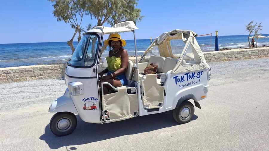 Crete: Private Tuk Tuk Tour of 7 Villages with Tastings - Key things to know before you go