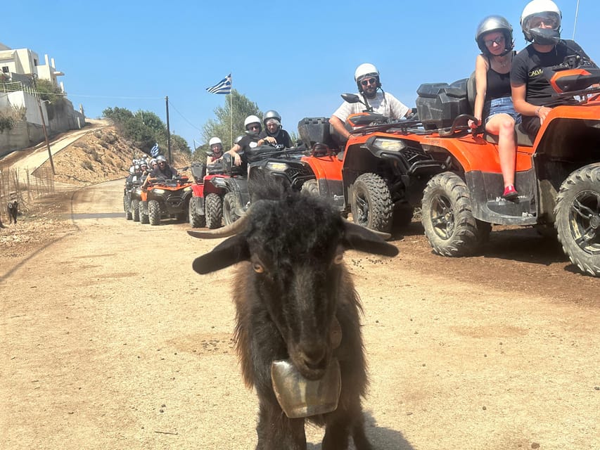 Crete: Quad Safari, Olive Mill with Tasting & Ghost Village - Getting Started at Peninsula Resort, Quads, Helmets, and Stan