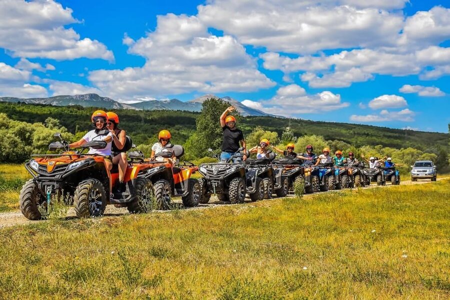 Crete: Quad Safari with Lunch and Swimming in Malia - Neapolis photo stop and guided time for drinks