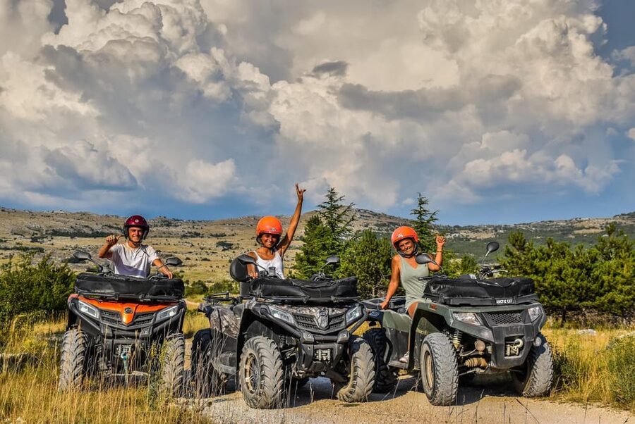 Crete: Quad Safari with Lunch and Swimming in Malia - Traditional tavern lunch: fuel for the final off-road stretch