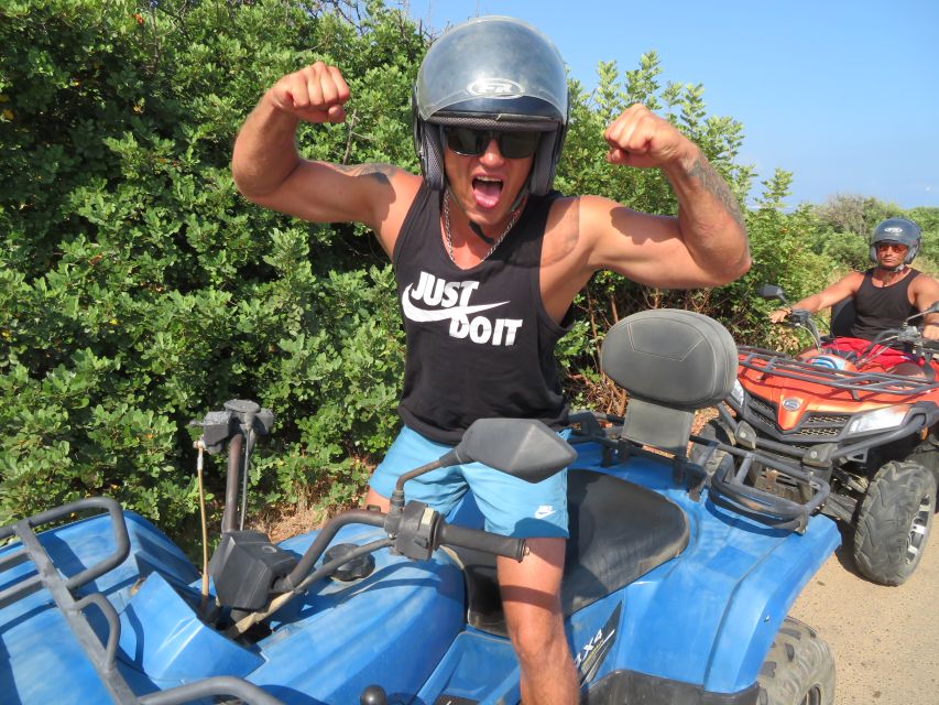 Crete: Quad Safari with Monastery, Malia Palace and Lunch - The stop for Crete’s oldest oak: your 800-year-old photo moment