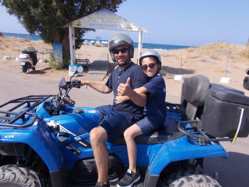 Crete: Quad Safari with Monastery, Malia Palace and Lunch - Climbing to Agios Georgios Vrahasiotis, monastery time with a guide