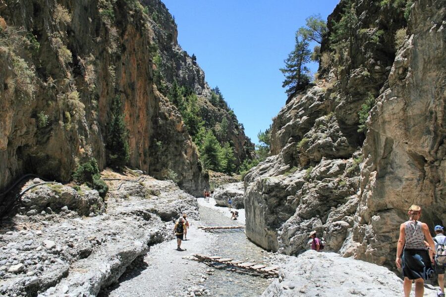 Crete: Samaria Gorge Hiking with transfer and expert Escort - The Gorge Experience: Where the Rocks, Crowds, and Views Meet