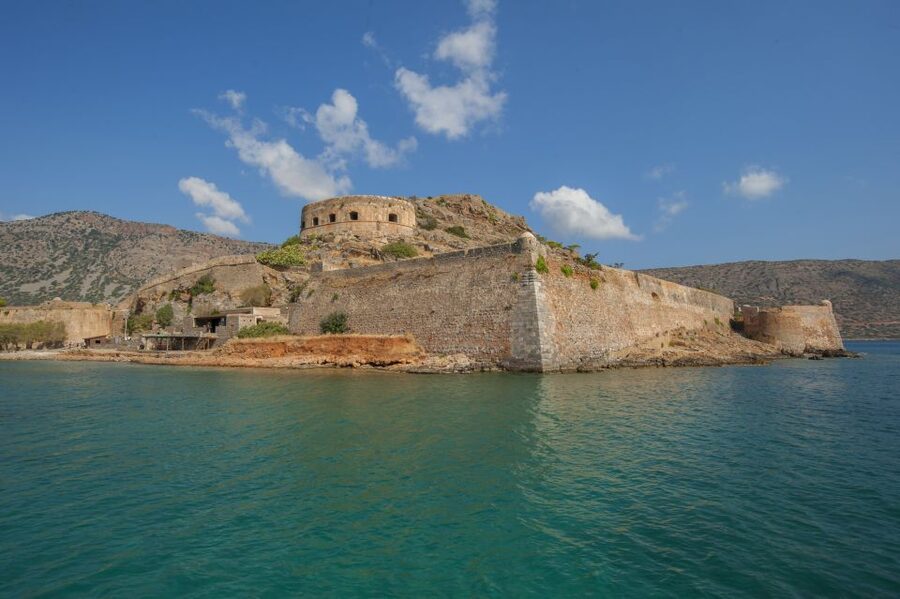 Crete: Spinalonga, Agios Nikolaos and Elounda with BBQ Lunch - Kolokytha Bay Swim and BBQ Lunch: the main event on the water
