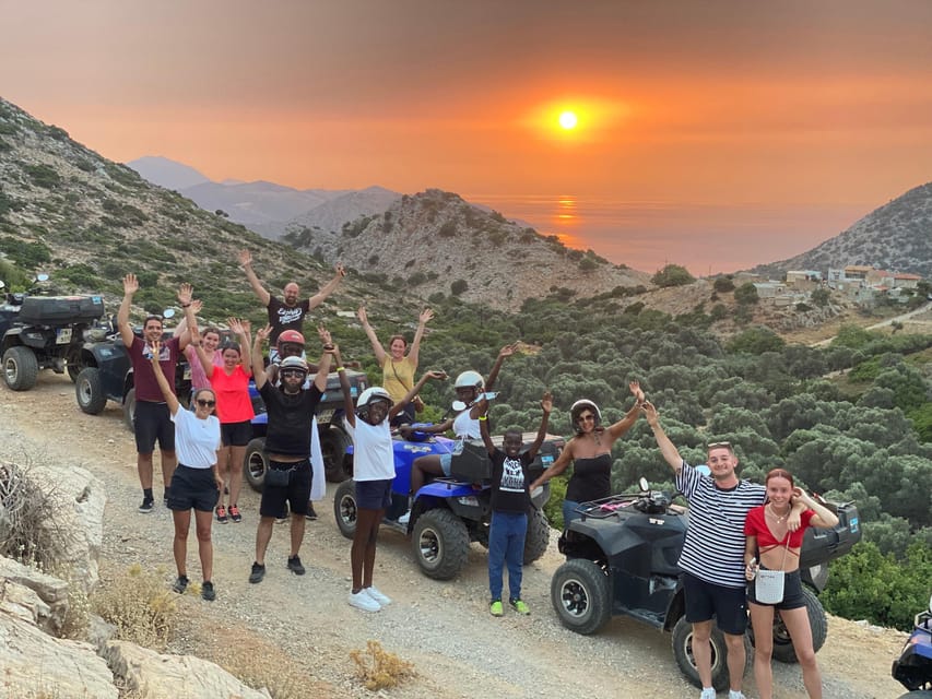 Crete: Sunset or Morning Quad with Local Products Tasting - The Tasting: Olive Oil, Olives, and Honey From a Cretan Family