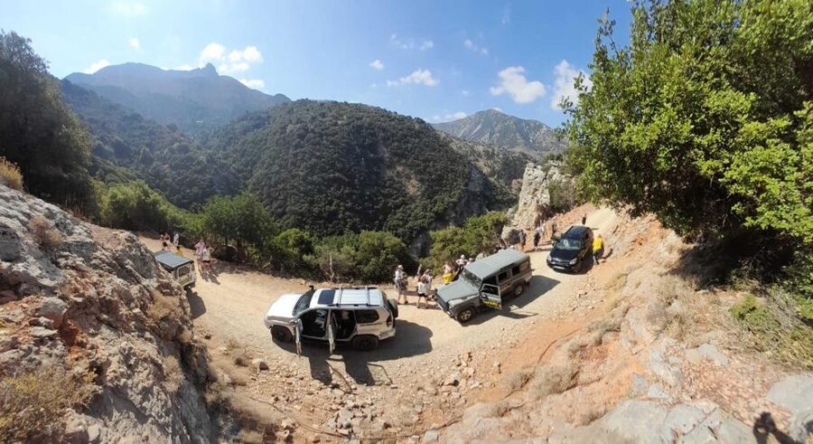 Crete: Sunset Safari - Avdou: Past-Present Village Streets with Visible Care