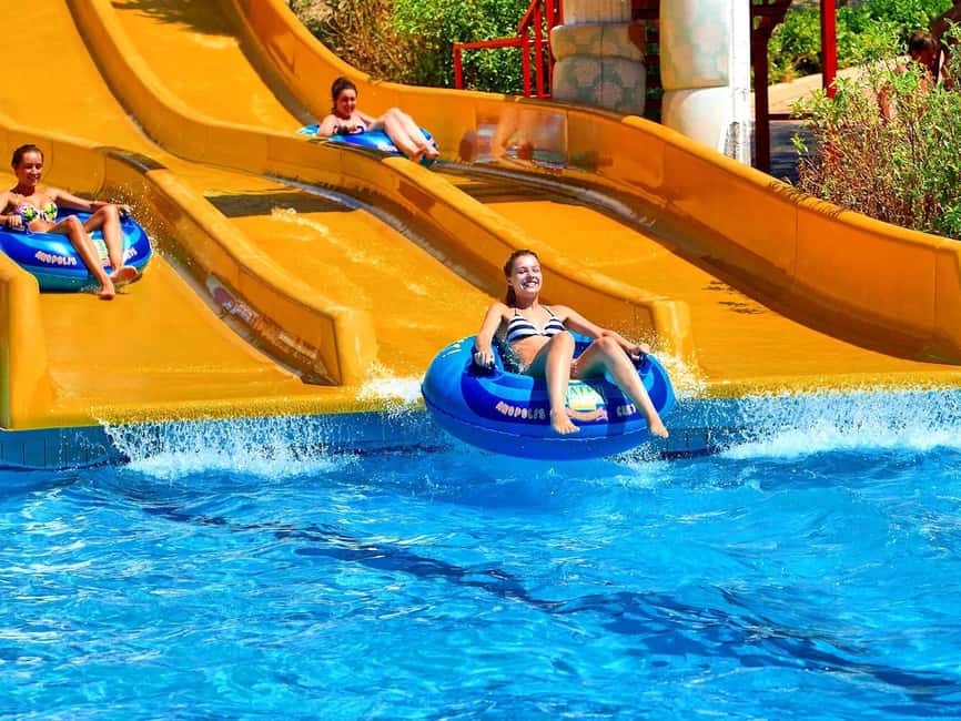 Crete: WaterCity Waterpark with Hotel Pickup - The slide lineup: unlimited rides and how to pace them