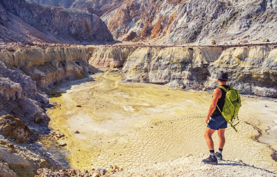 Cruise to Nisyros: Volcano, Nikia Village & Mandraki Trip - Captain Dimitris on board: snack bar, WC, and how to handle crowds