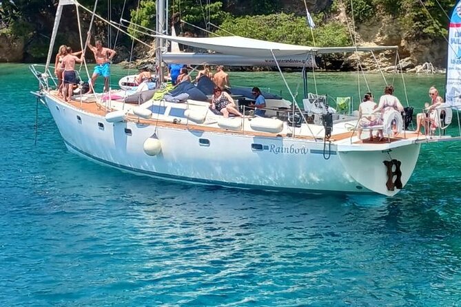 Day sailing Skiathos Skopelos with lunch on Rainbow yacht - Rainbow yacht sailing: what this day really feels like