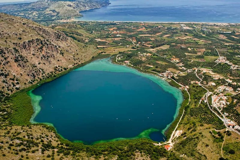 DayTrip Kournas lake Argyroupoli &Georgioupoli from Rethymno - Kournas Lake: swim first thoughts, then deal with time pressure