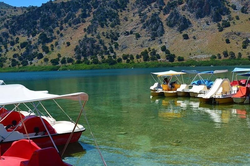 DayTrip Kournas lake Argyroupoli &Georgioupoli from Rethymno - Argyroupoli: a short village visit with a coffee pause that actually matters