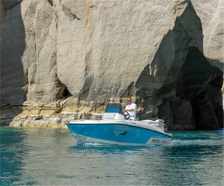 Discover Milos: Half-Day Boat Trip Adventure - Setting Sail From Polaris, Then Getting to the Good Spots Fast