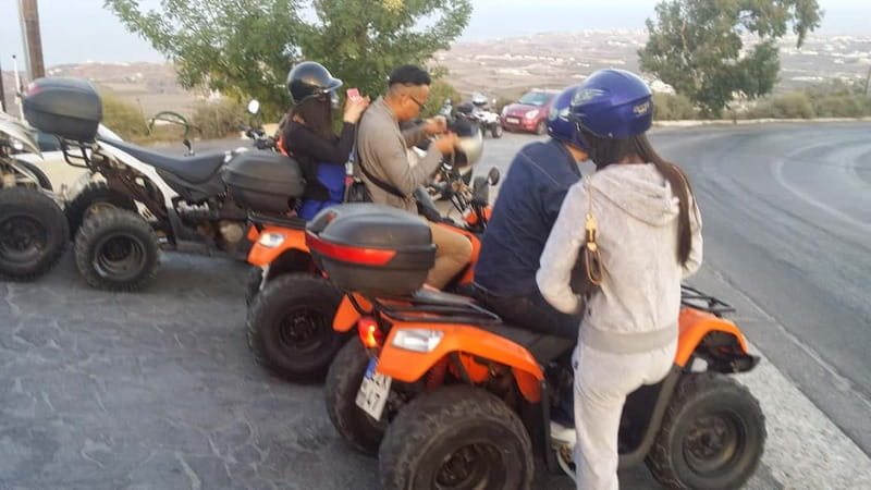 Discover Santorini on Quadbike Available with pick up! - Why an automatic quad makes Santorini feel easier